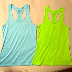 2 Nike Dri-Fit Tanks